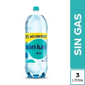 AGUA SAN LUIS 3 LITROS