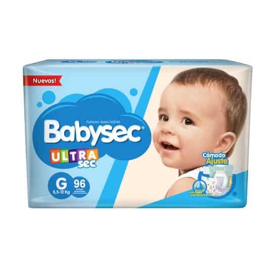 BABYSEC PAÃ‘AL G  ULTRA SEC 8.5-12KG