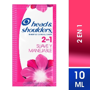 SHAMPO HS HEAD SHOULDERS ROSADO 10ML