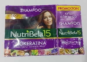 SHAMPOO NUTRIBELA BIOKERATINA 22ML