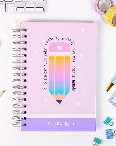 LIBRETA ARCO IRIS 140 HOJAS