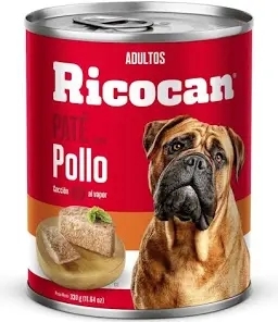 PATE RICOCAN ADULTO POLLO 330G