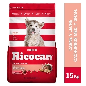RICOCAN CARNE/LECHE CACHORROS 1K