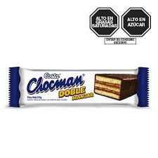 CHOCMAN DOBLE MANJAR 50G