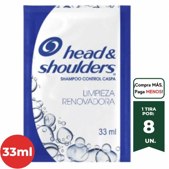 HS HEAD SHOULDERS LIMPIEZA RENOVADORA 33ML