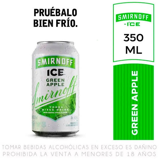SMIRNOFF VODKA GREEN APPLE BITE 350ML