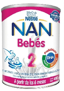 LECHE NAN BEBES 2 NESTLE 390G
