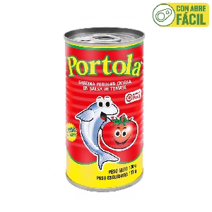 PORTOLA SARDINA ENTERA EN SALSA DE TOMATE