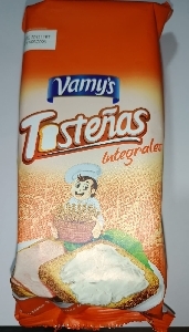 TOSTEÃ‘AS INTEGRALES VAMYS 10UND 120G