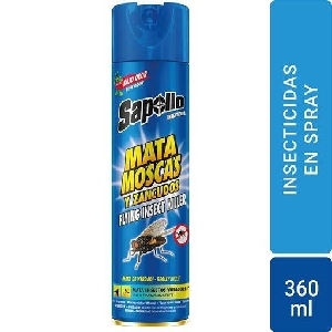 SAPOLIO MATA MOSCAS, CUCARACHAS  360 ML