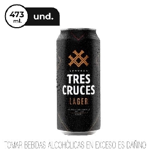 TRES CRUCES LAGER 473ML