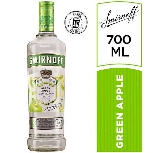 SMIRNOFF VODKA GREEN APPLE BITE 700ML