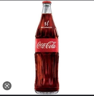 COCA COLA  DE VIDRIO DE 1 L