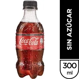COCA COLA ZERO AZÃšCAR 300ML