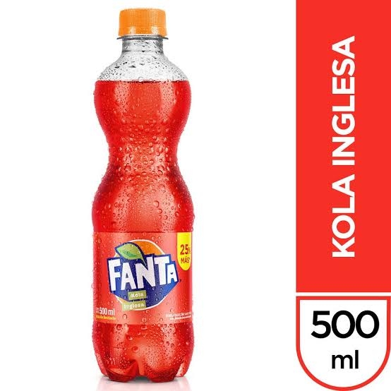 FANTA KOLA INGLESA ROJA 500ML