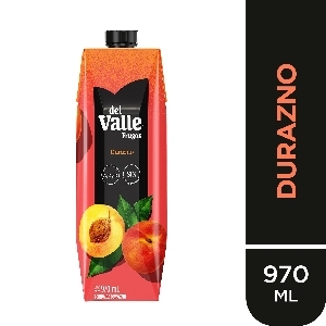 FRUGO DEL VALLE DURAZNO CAJA 970 ML