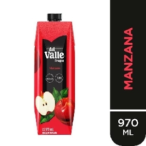 FRUGO DEL VALLE MANZANA 970ML
