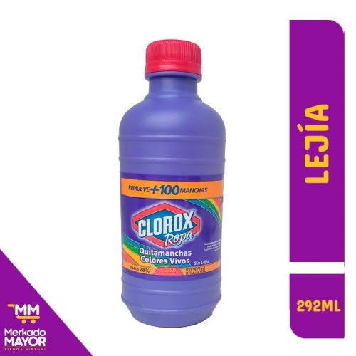 CLOROX LEJIA ROPA QUITAMANCHAS COLORES VIVOS 292ML