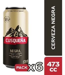 CUSQUEÑA NEGRA LATA 473ML