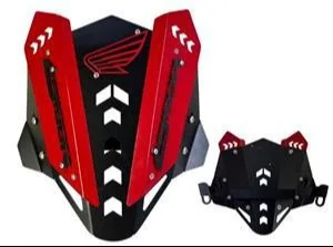 CUPULA INOX HONDA CB 190R V2.0 ROJA