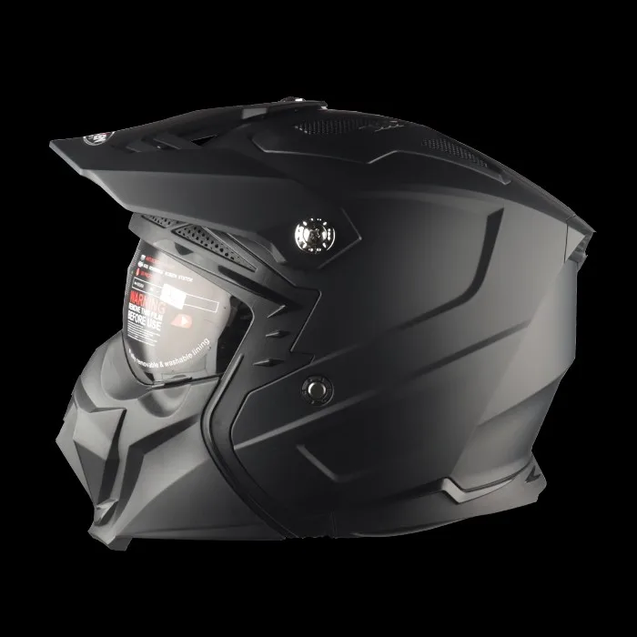 CASCO HOKEN STRIKER - NEGRO BRILLO - L