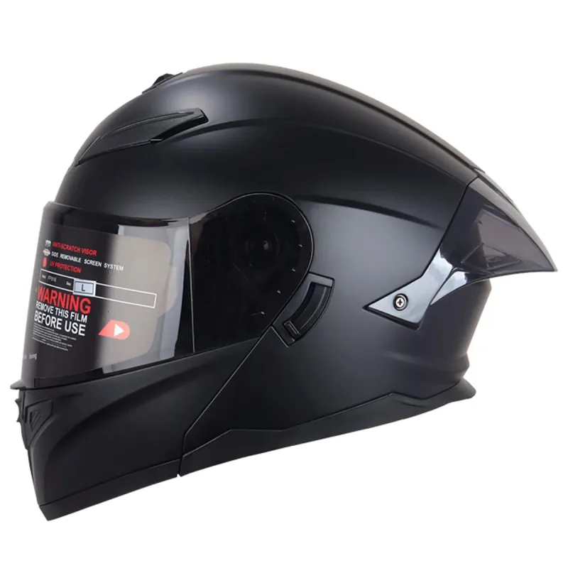 CASCO HOKEN HK3 - NEGRO BRILLO - L
