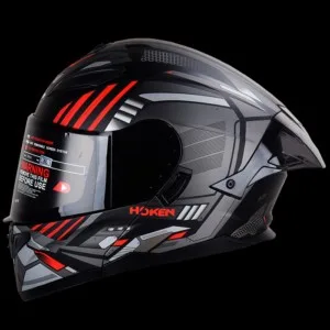 CASCO HOKEN MURKY - ROJO - XL